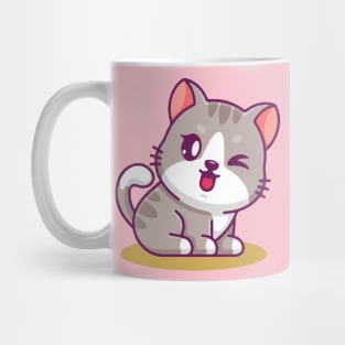 Baby cat desing Mug